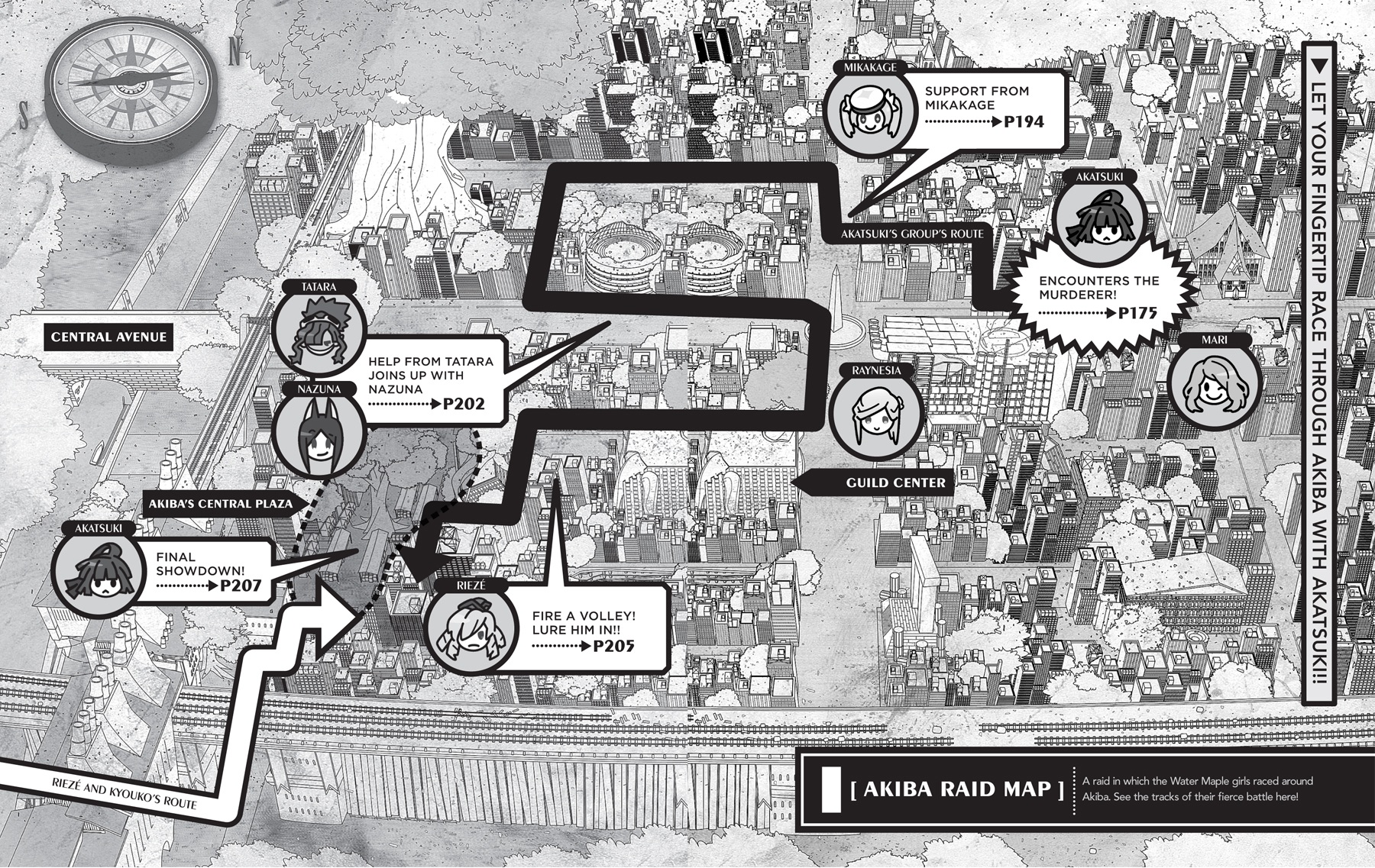 Appendix 1: Akiba Raid Map - 52