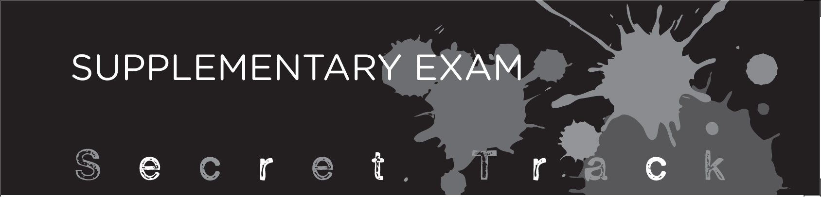 Supplementary Exam: Secret Track - 94