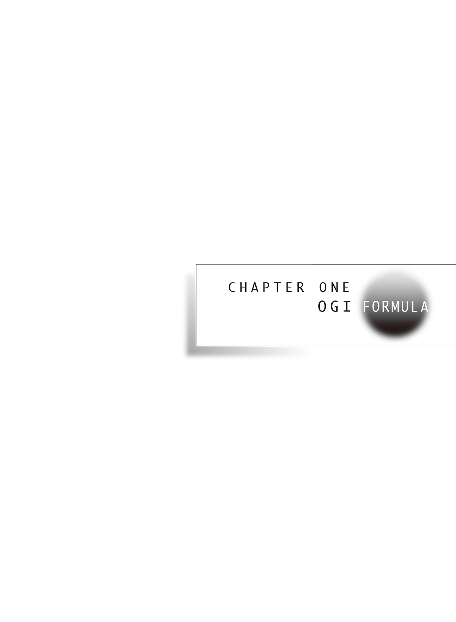 CHAPTER ONE OGI FORMULA - 07