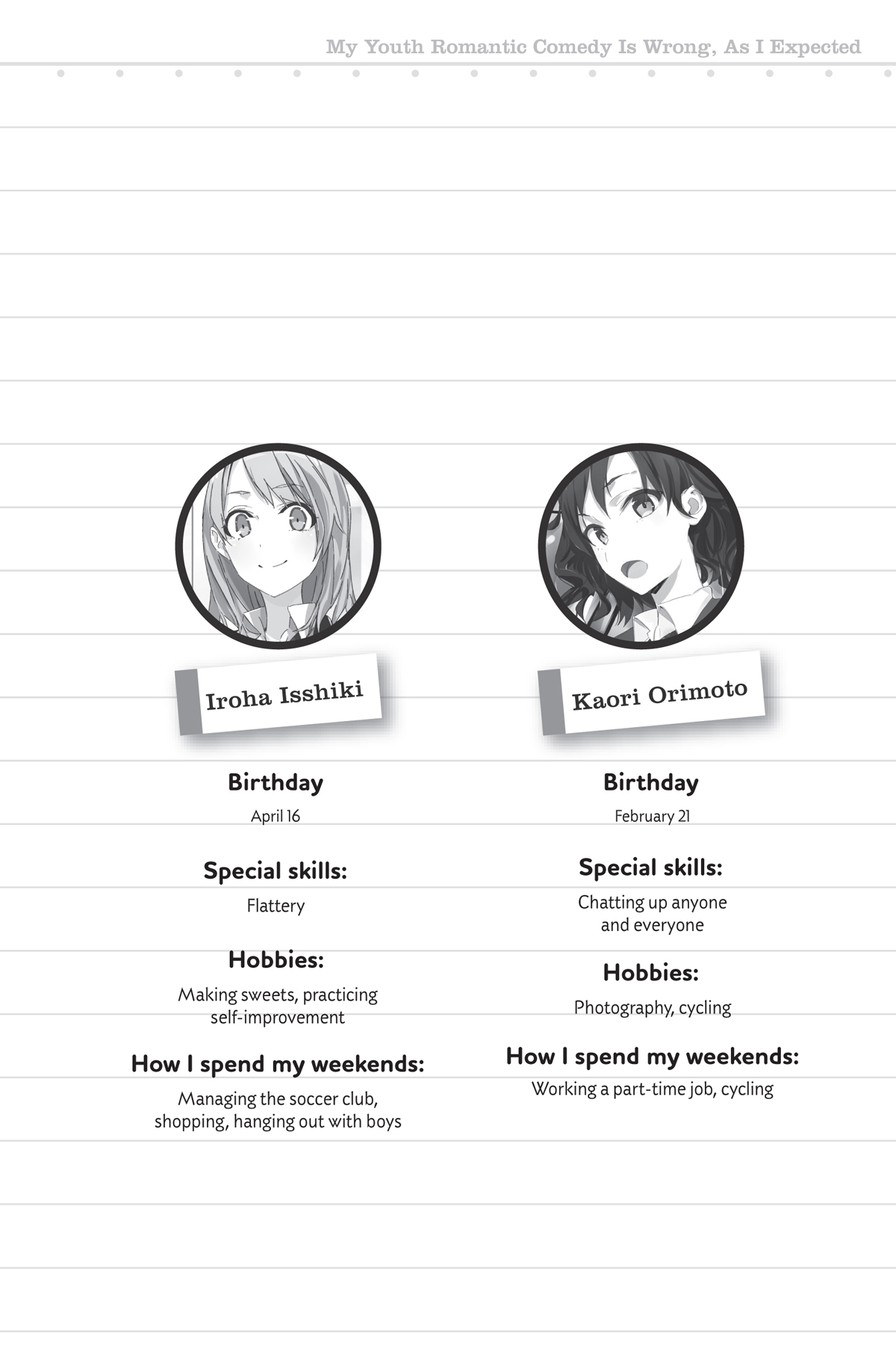 Cast of Characters - 07