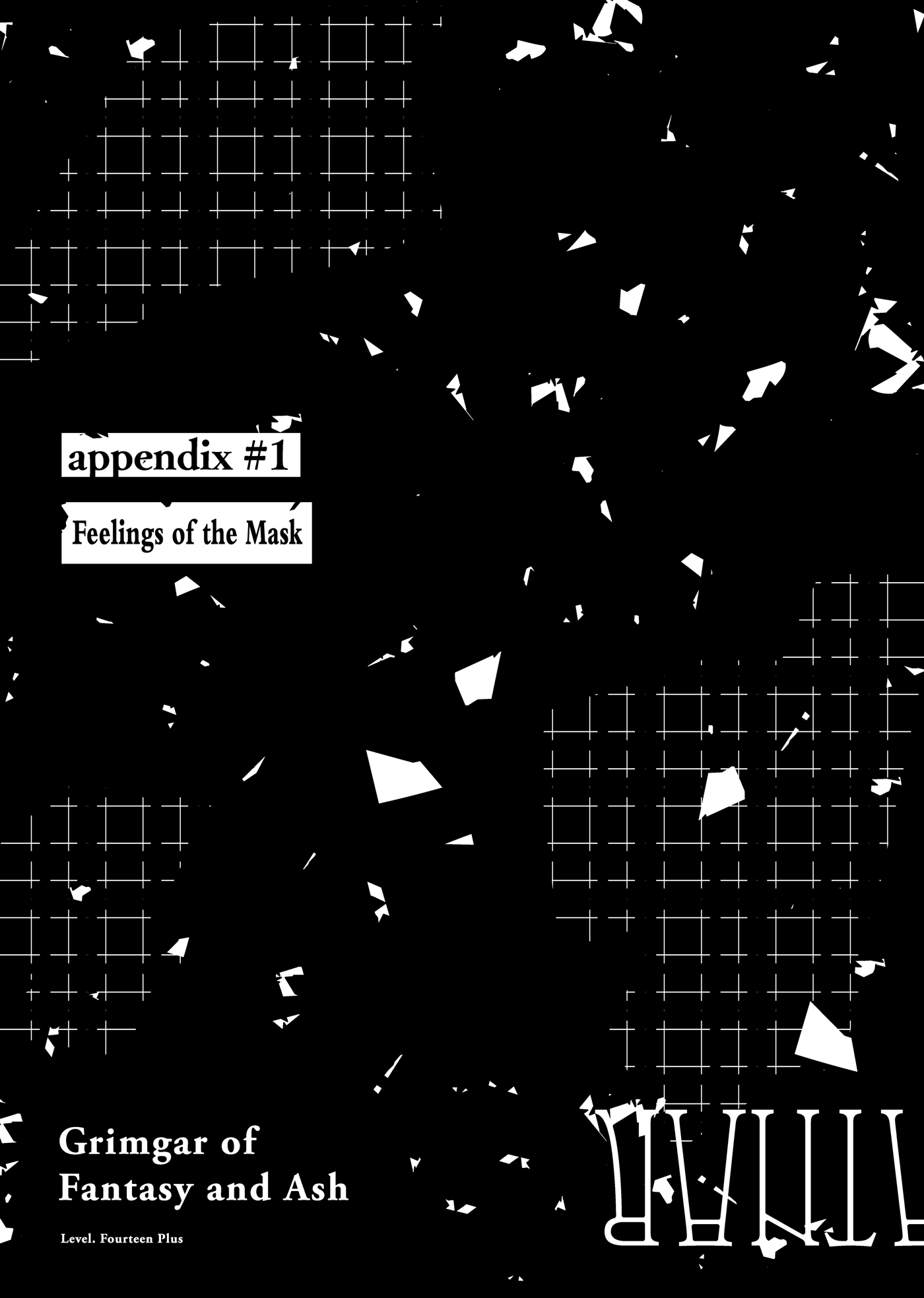 appendix #1: Feelings of the Mask - 13