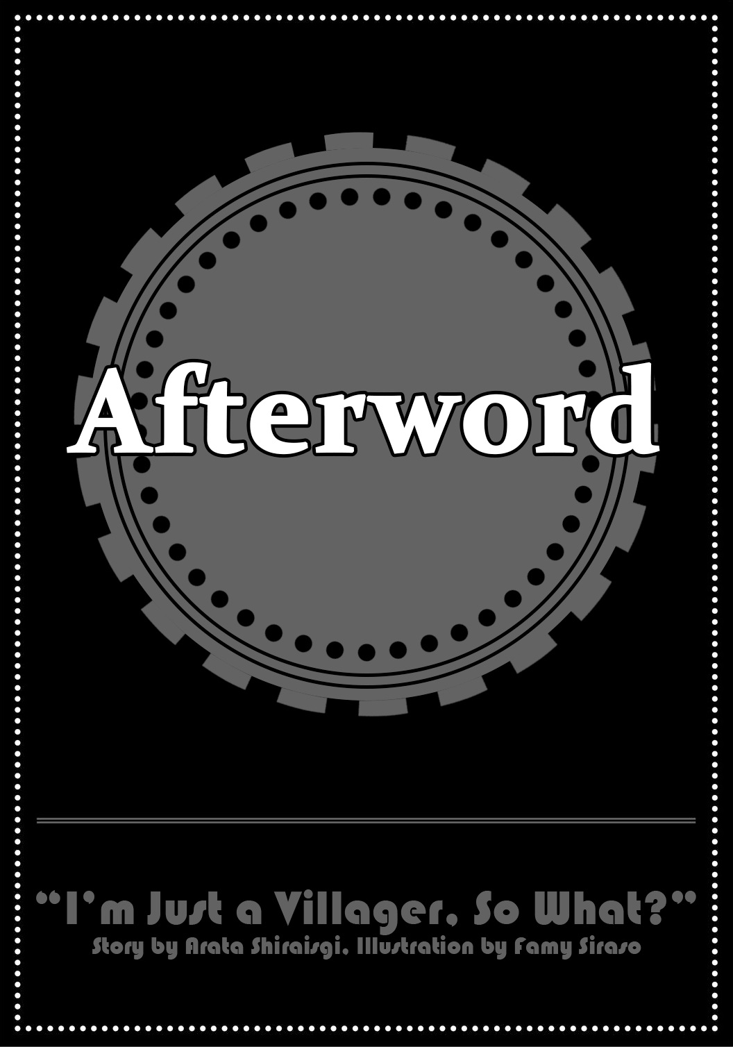 Epilogue: The Strongest Villager in the World - 26