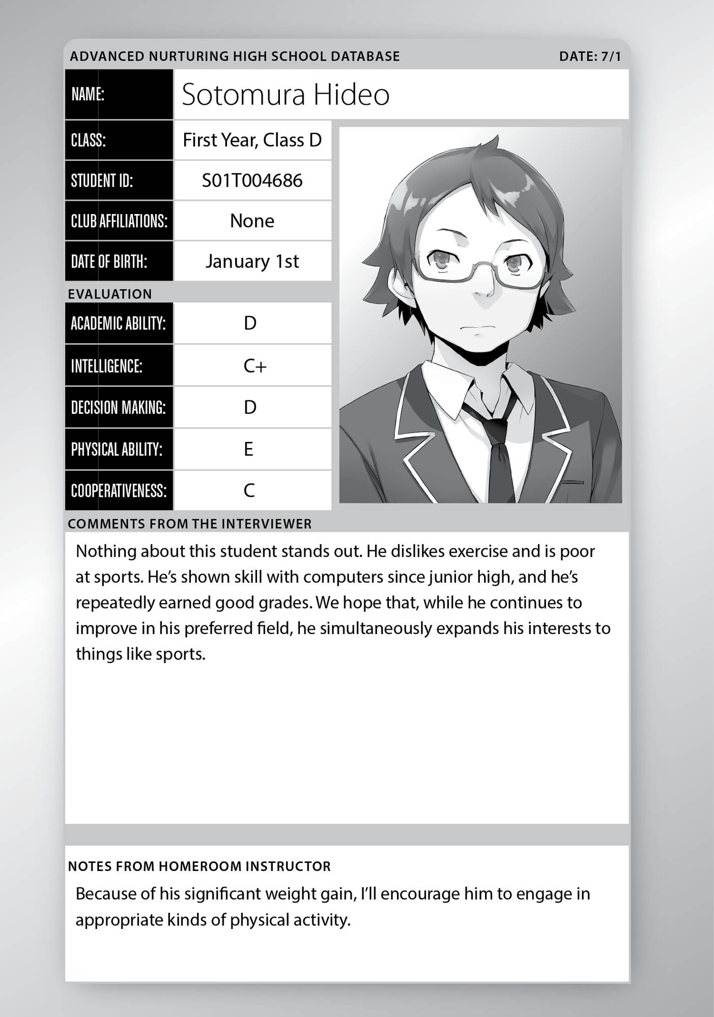 Chapter 2: The Changing Class D - 09