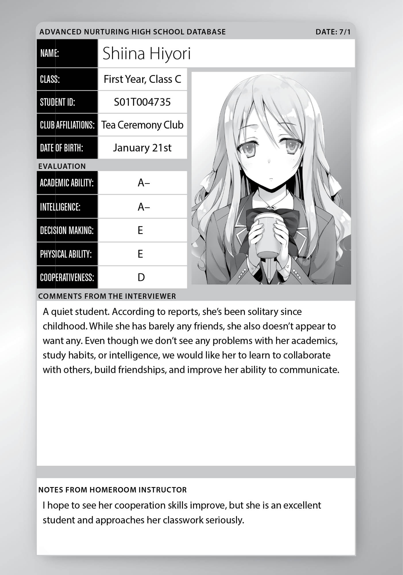 Chapter 6: The Ayanokouji Group’s Formation - 18