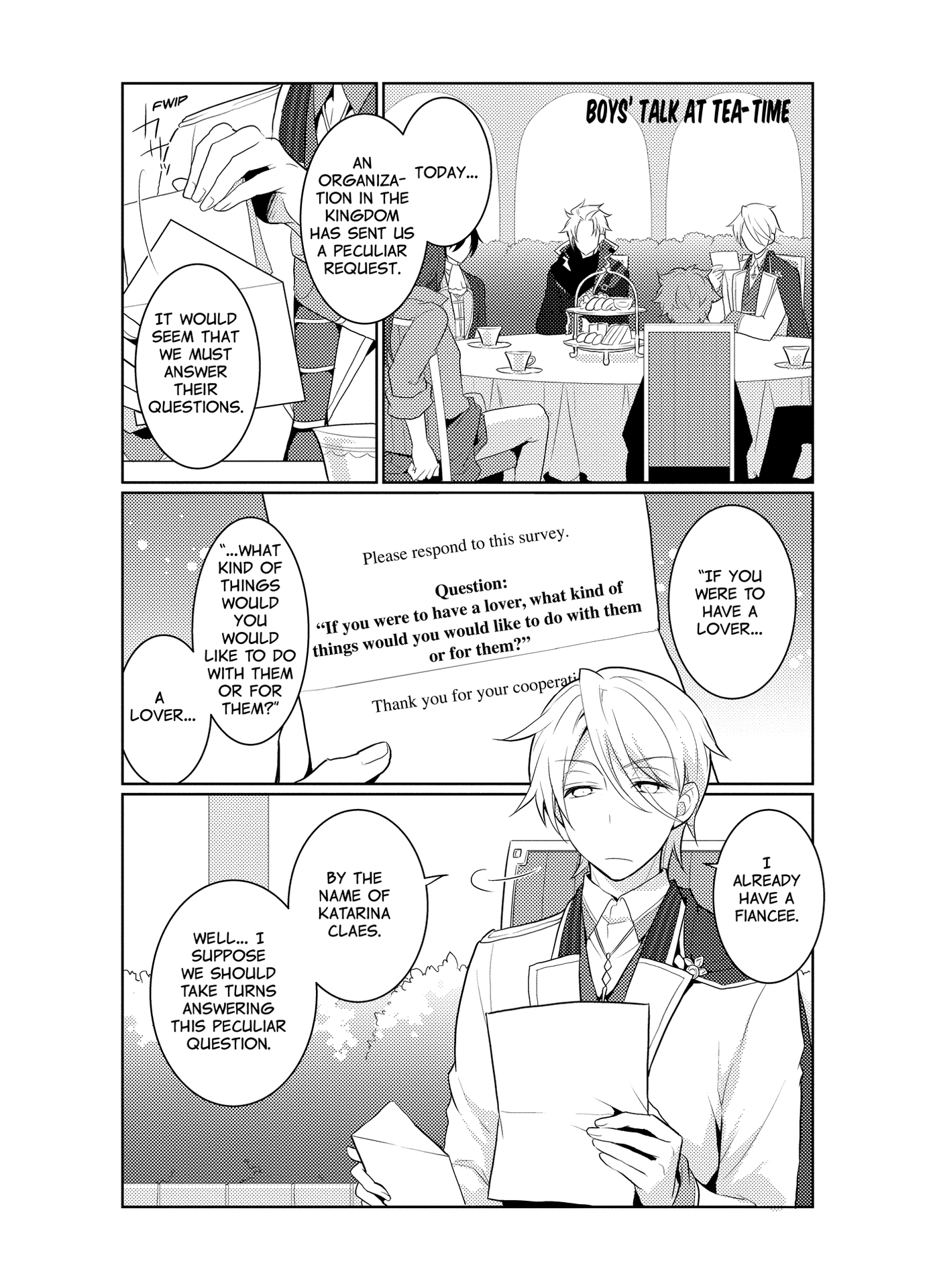 Manga 5: Boys’ Talk at Tea-Time - 33