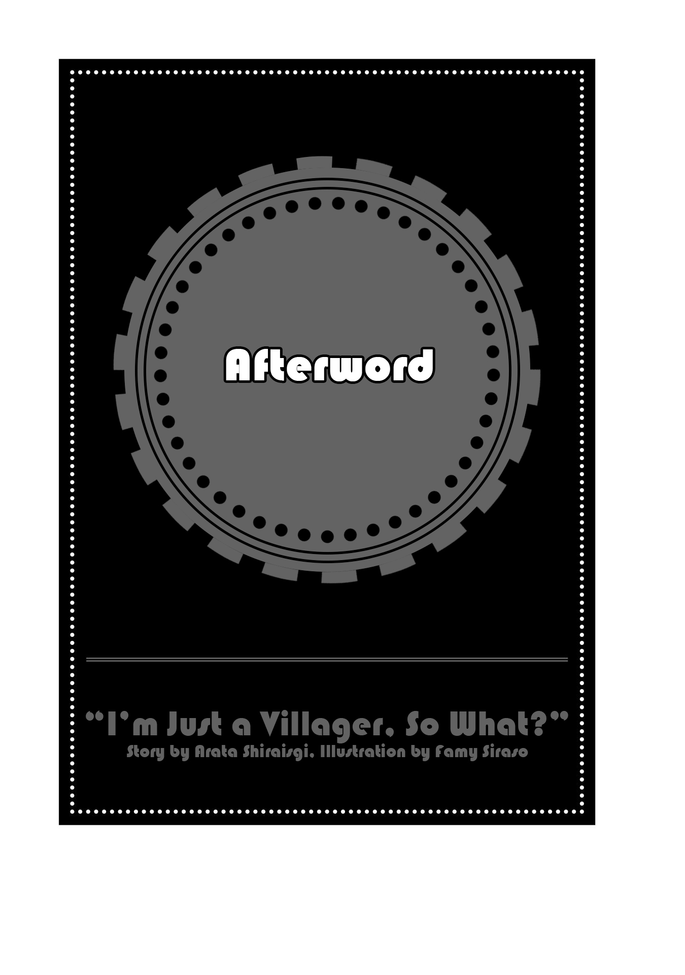 Afterword - 23