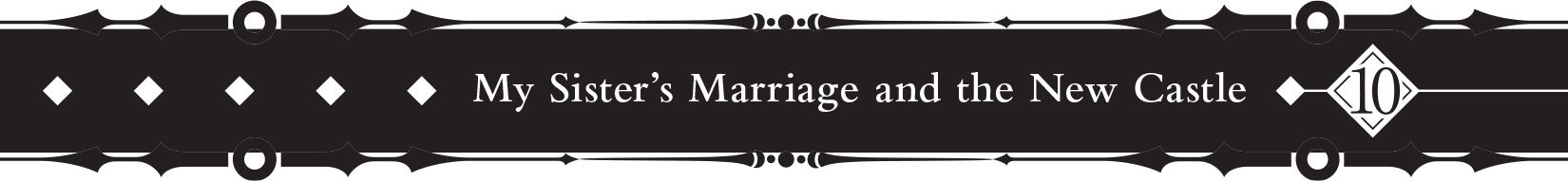 10 My Sister’s Marriage and the New Castle - 96