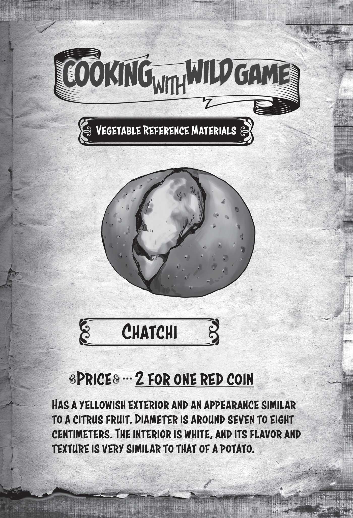 Vegetable Reference Materials - 16