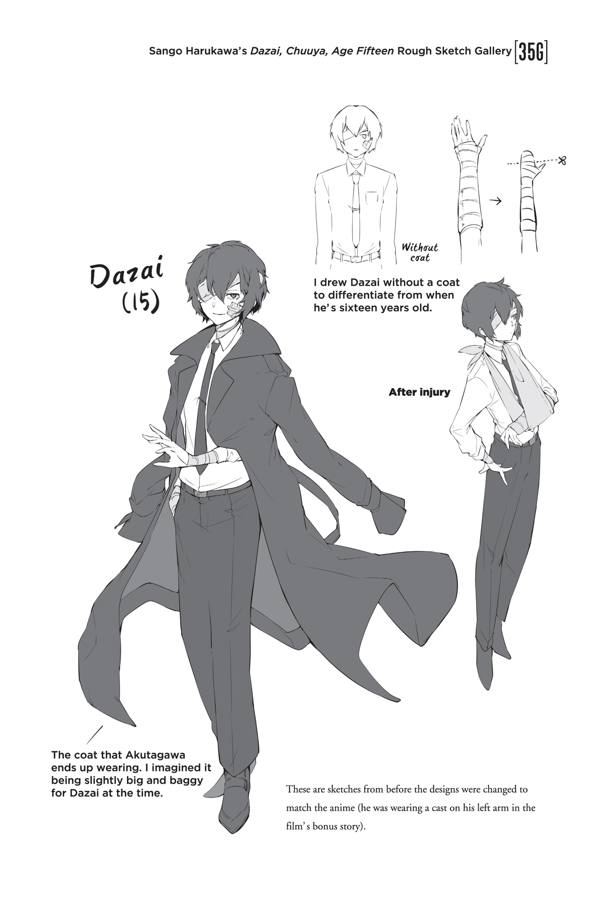 Sango Harukawa’s Beast Rough Sketch Gallery - 21