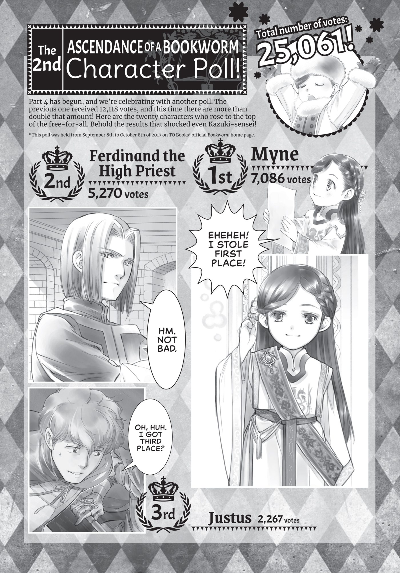 The 2nd Ascendance of a Bookworm Character Poll! - 21