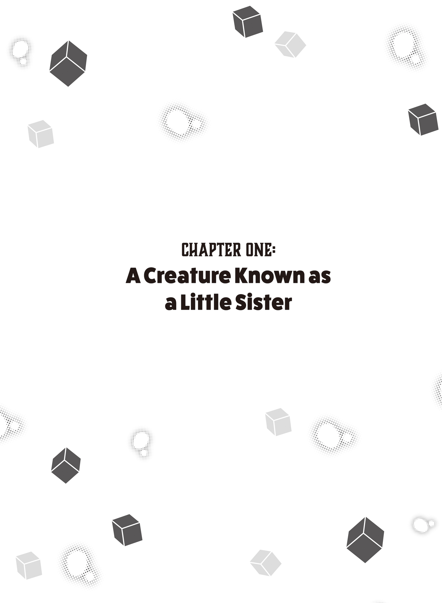 Chapter One A Creature Known as a Little Sister - 08