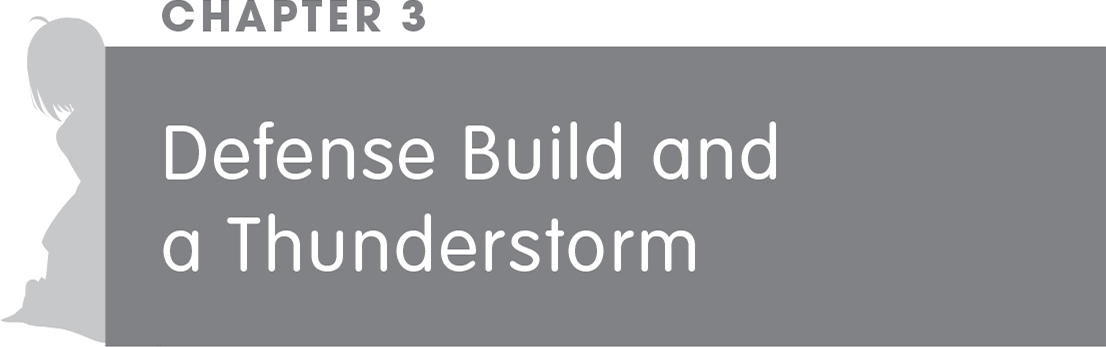 Chapter 3: Defense Build and a Thunderstorm - 23