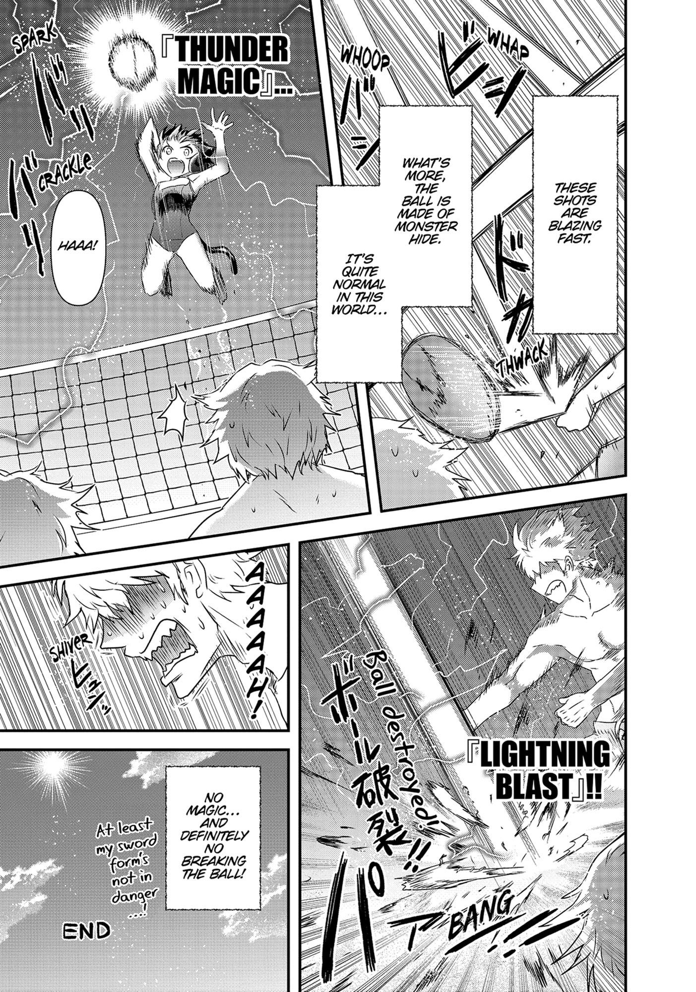 Extra Chapter: Fran Plays Volleyball - 11