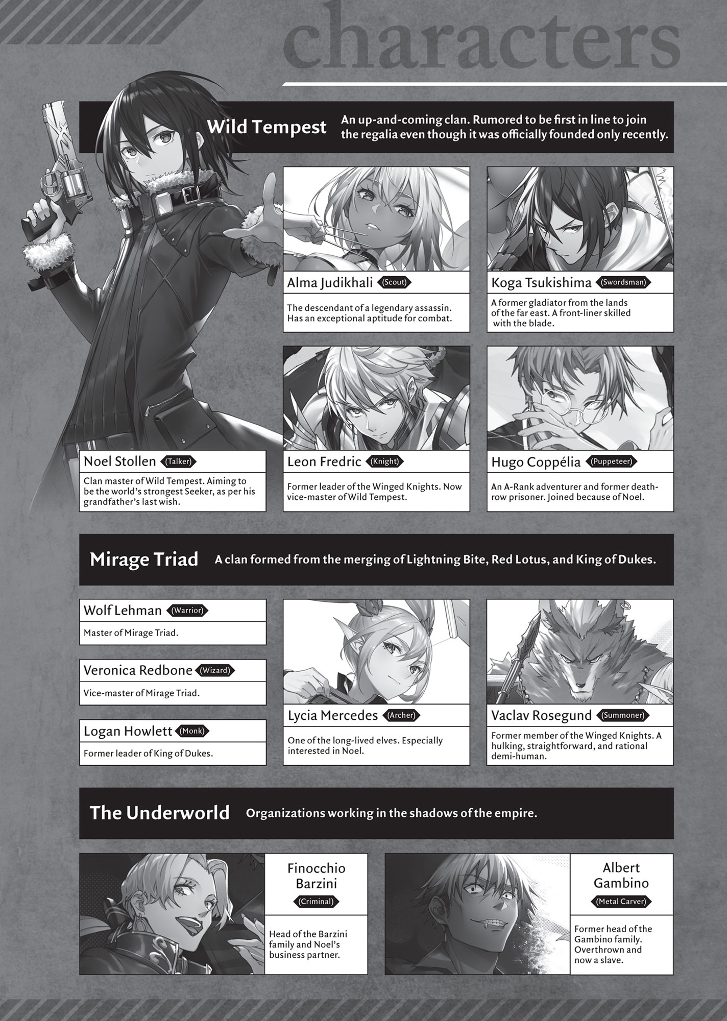 Characters and World Map - 06