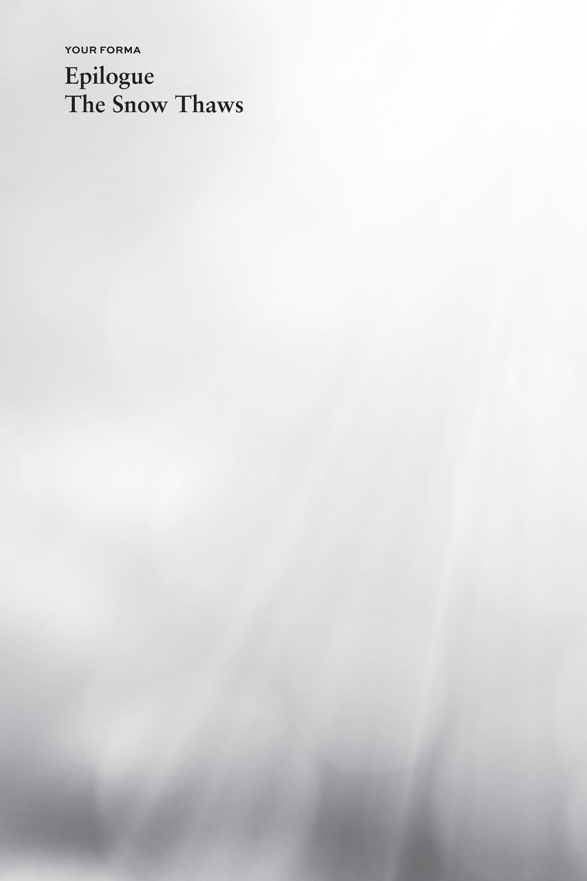 Epilogue: The Snow Thaws - 18