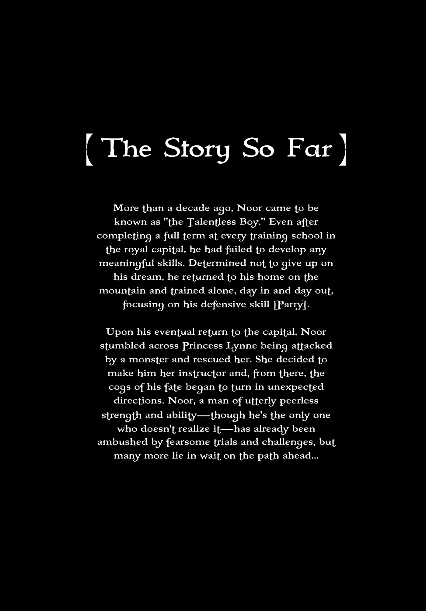 The Story So Far - 04