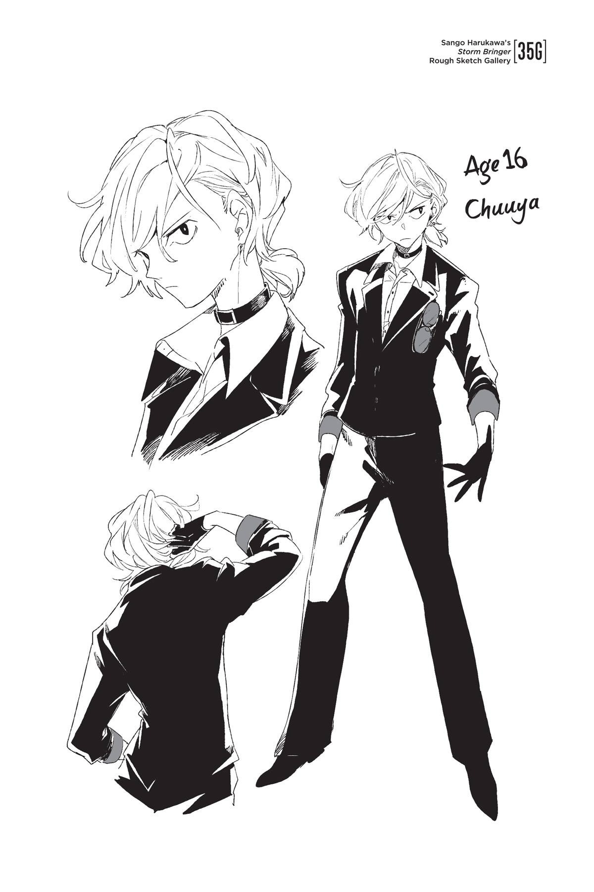 Sango Harukawa’s Storm Bringer Rough Sketch Gallery - 91