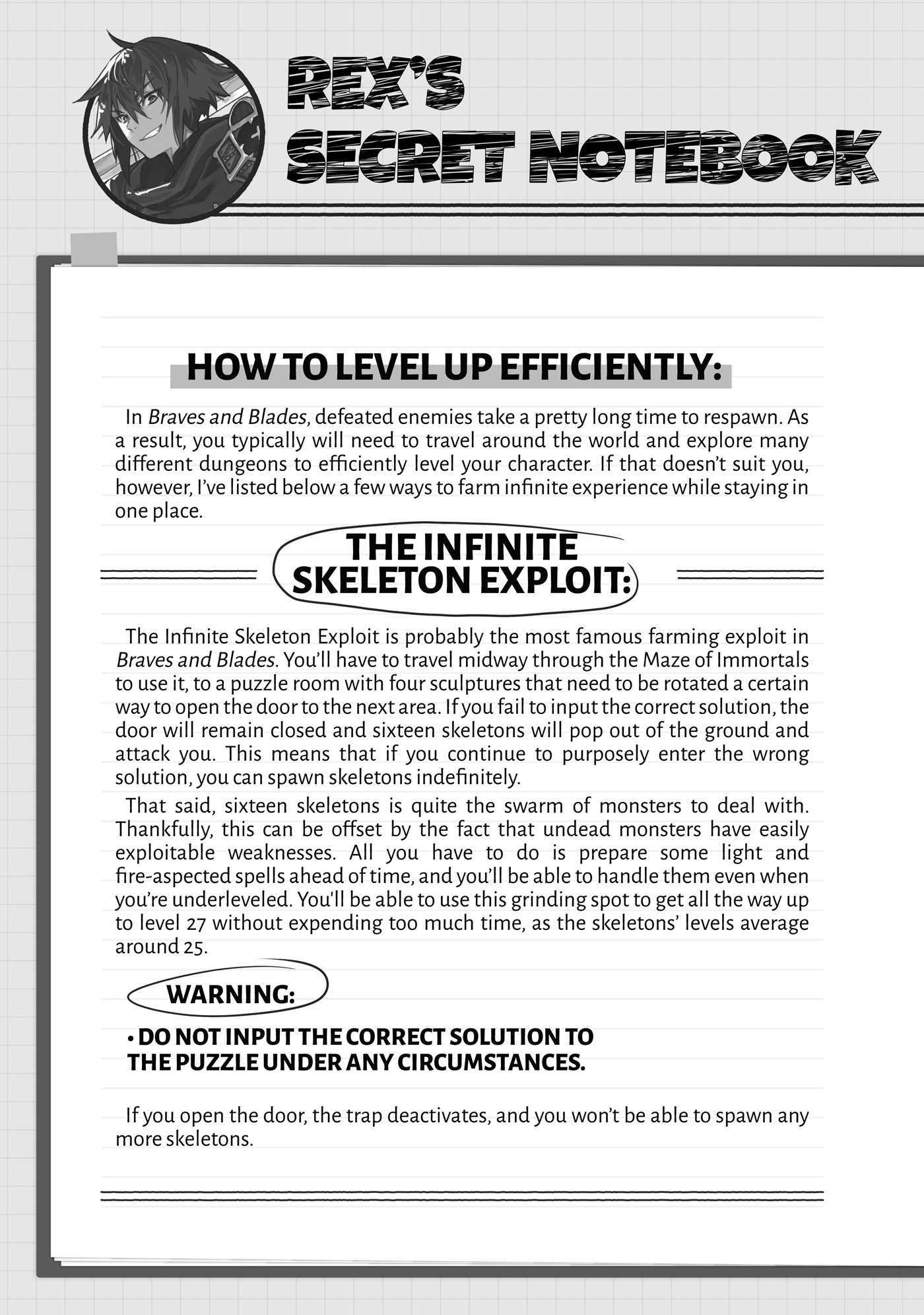 Rex’s Secret Notebook - 13