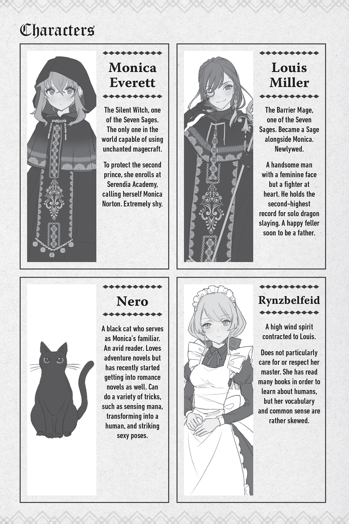 CHARACTERS SO FAR - 30