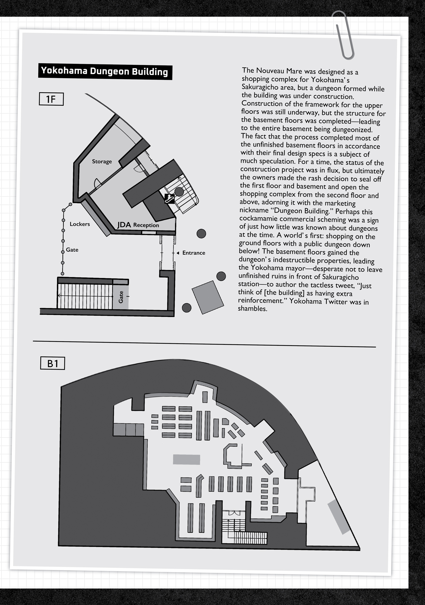 Yokohama Dungeon Building Map - 13