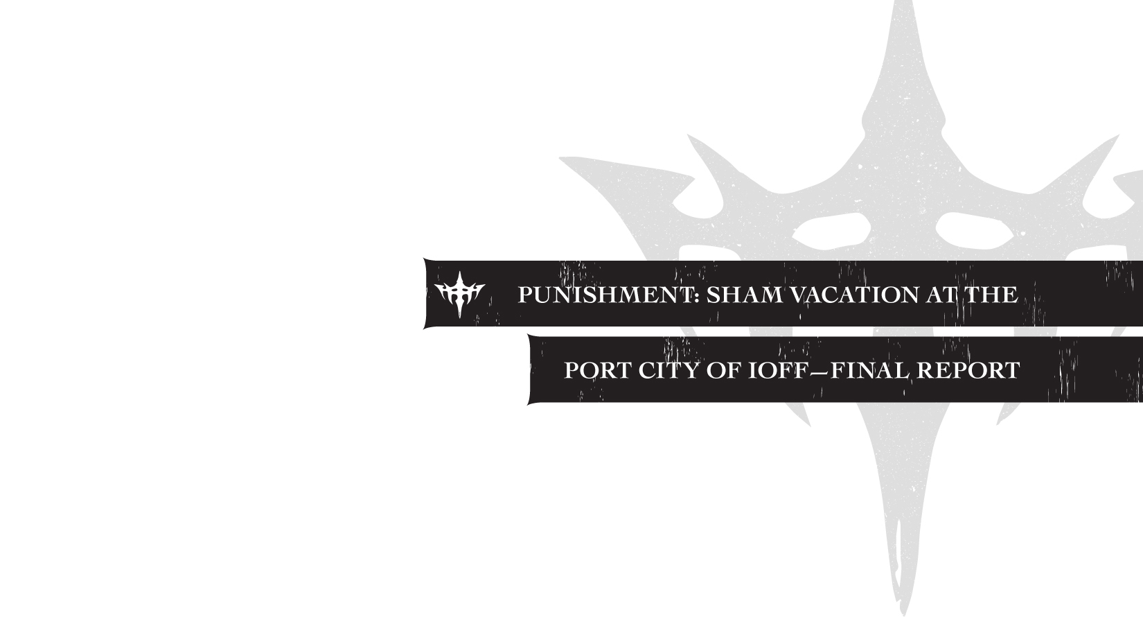 Punishment: Sham Vacation at the Port City of Ioff, Part 6 - 12