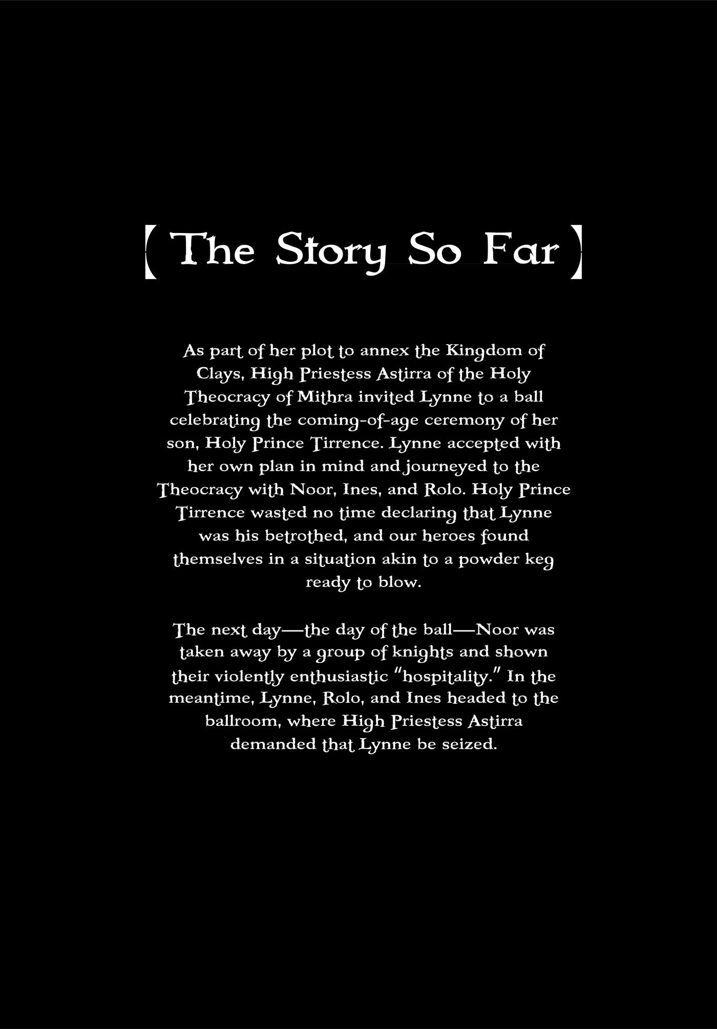 The Story So Far - 04