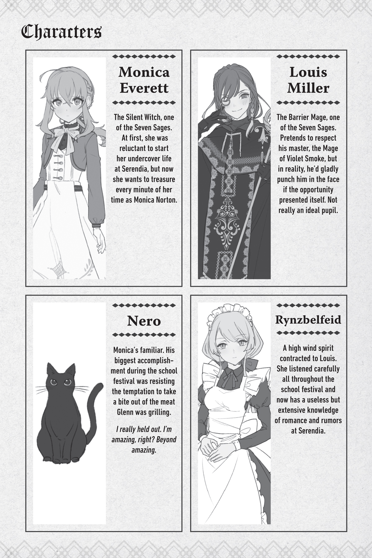 CHARACTERS SO FAR - 74