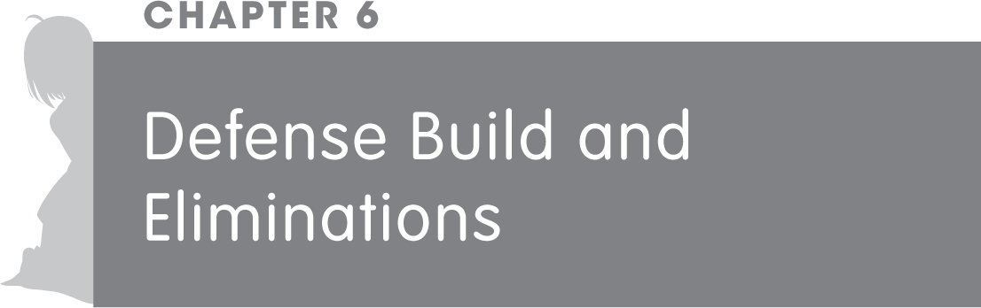 Chapter 6: Defense Build and Eliminations - 45