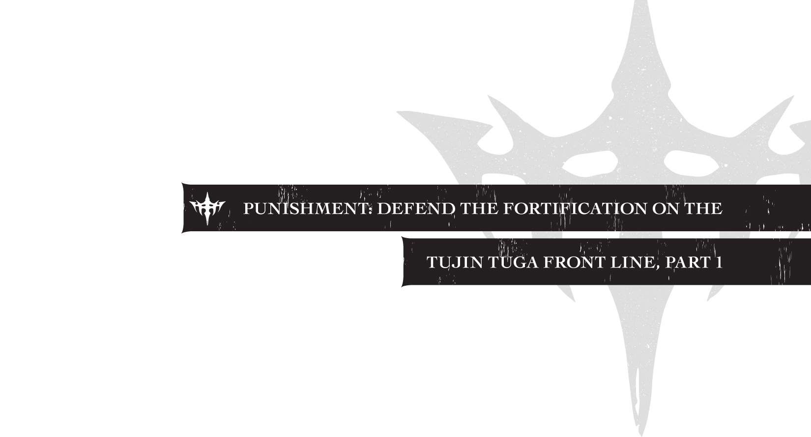 Punishment: Diversion in the Tujin Tuga Hills–Final Report - 14
