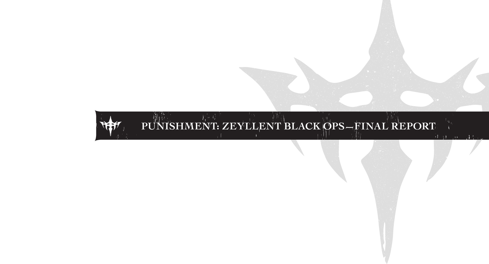 Punishment: Zeyllent Black Ops, Part 5 - 13