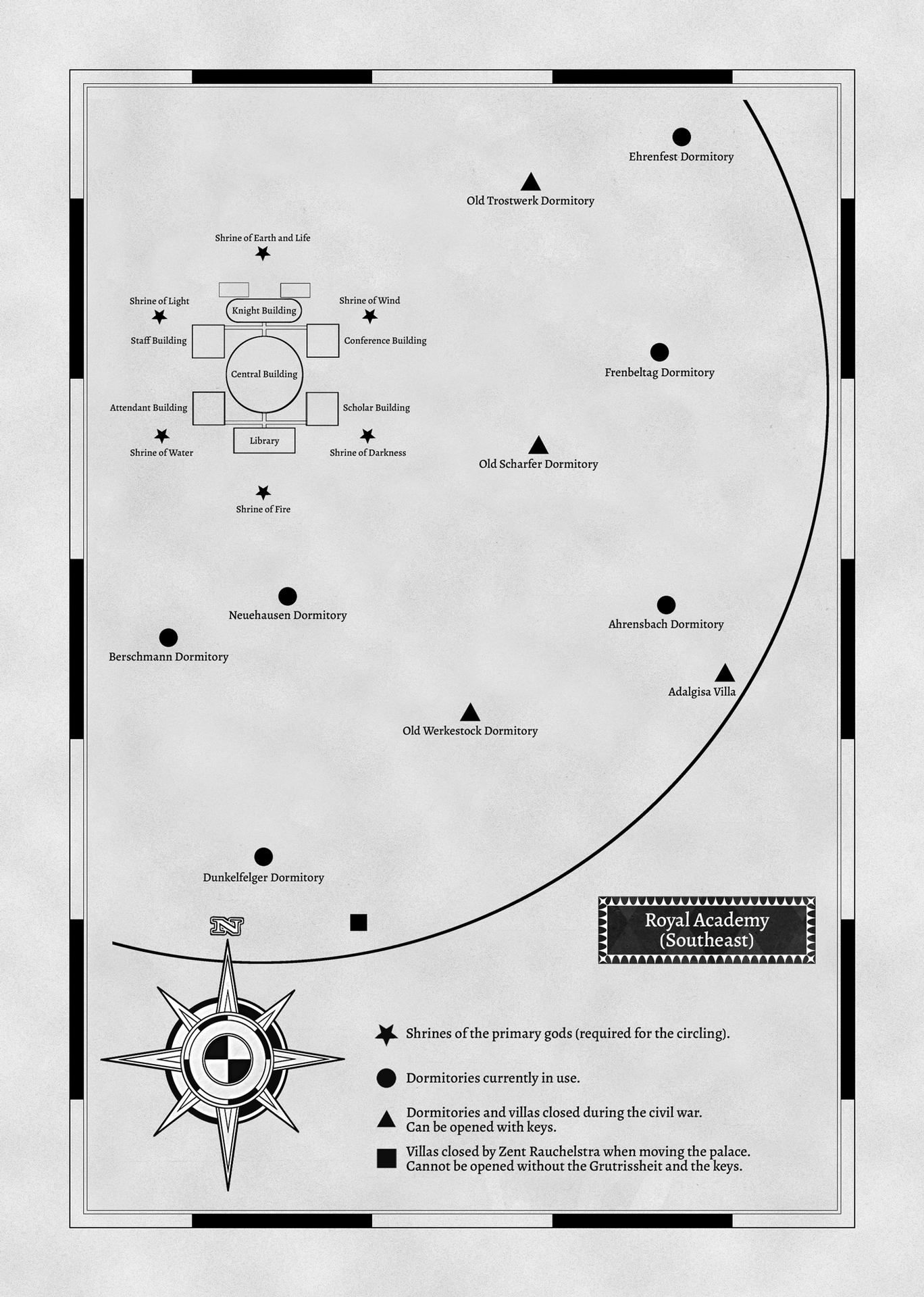 Map of the Royal Academy - 19