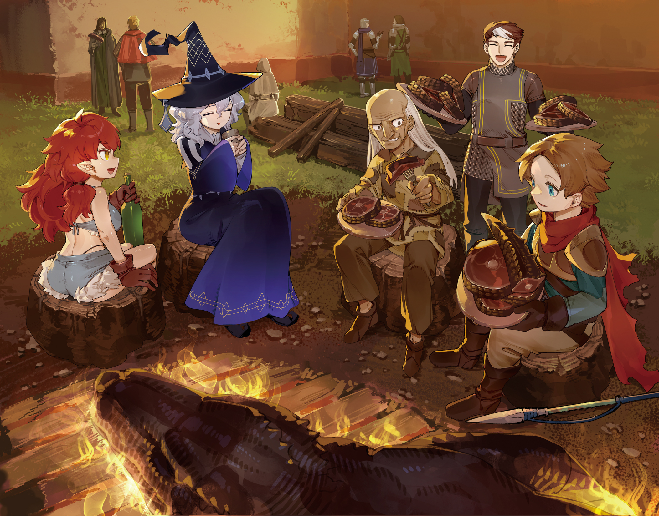 Bonus Textless Illustrations - 14