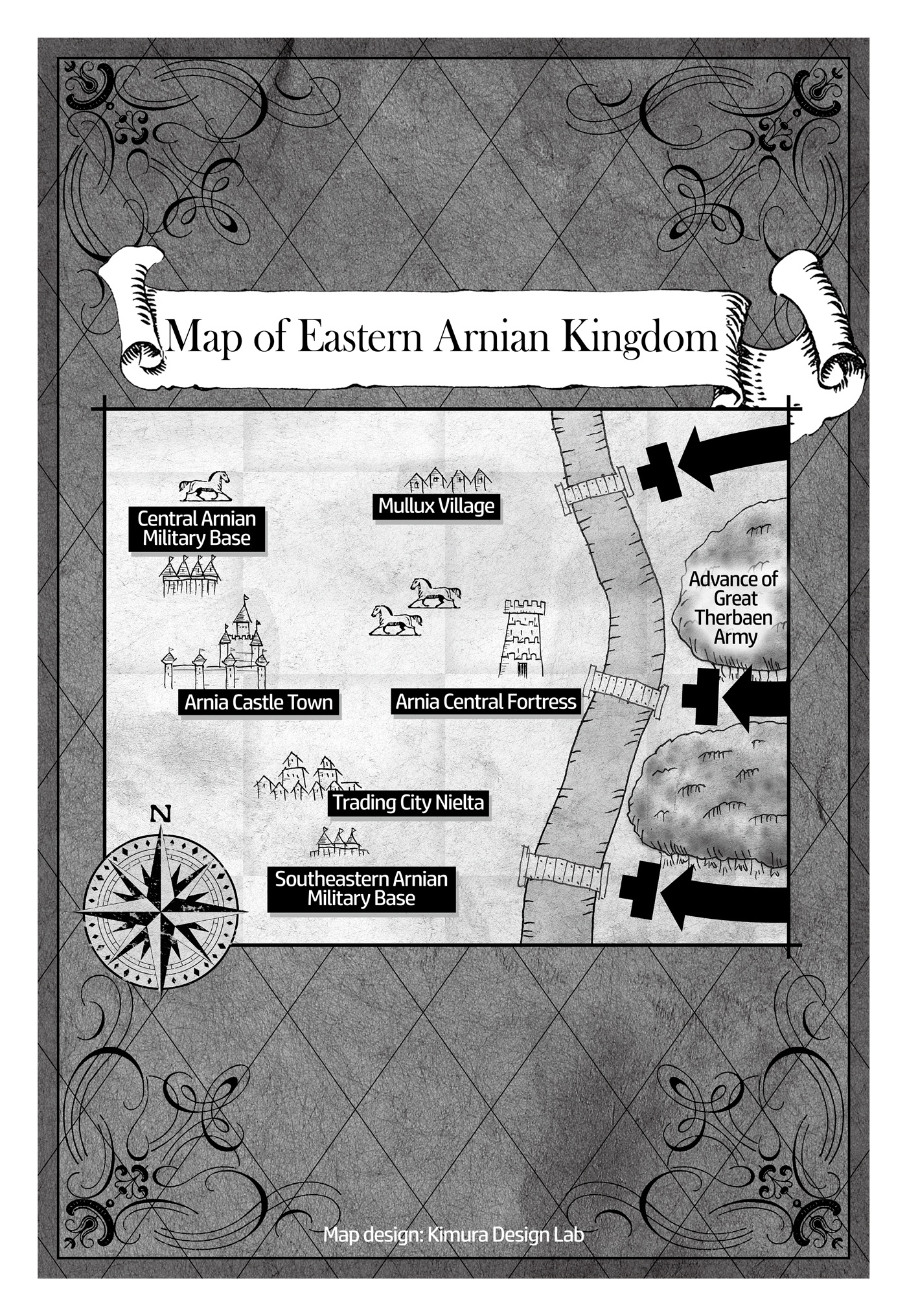 Map of Eastern Arnian Kingdom - 02