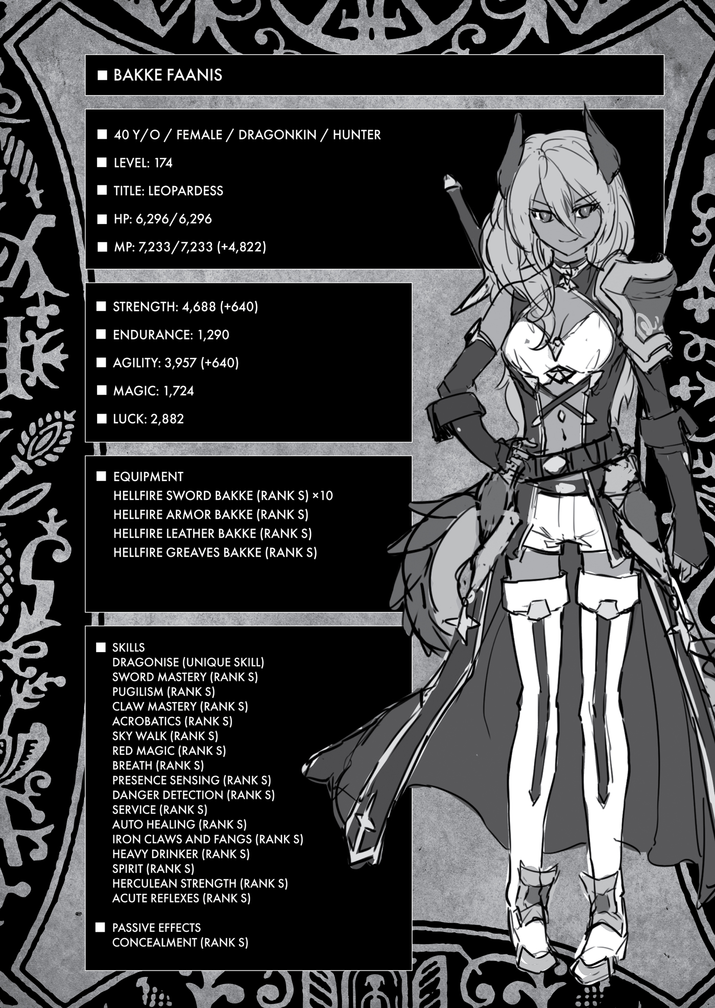 Character Stats - 18