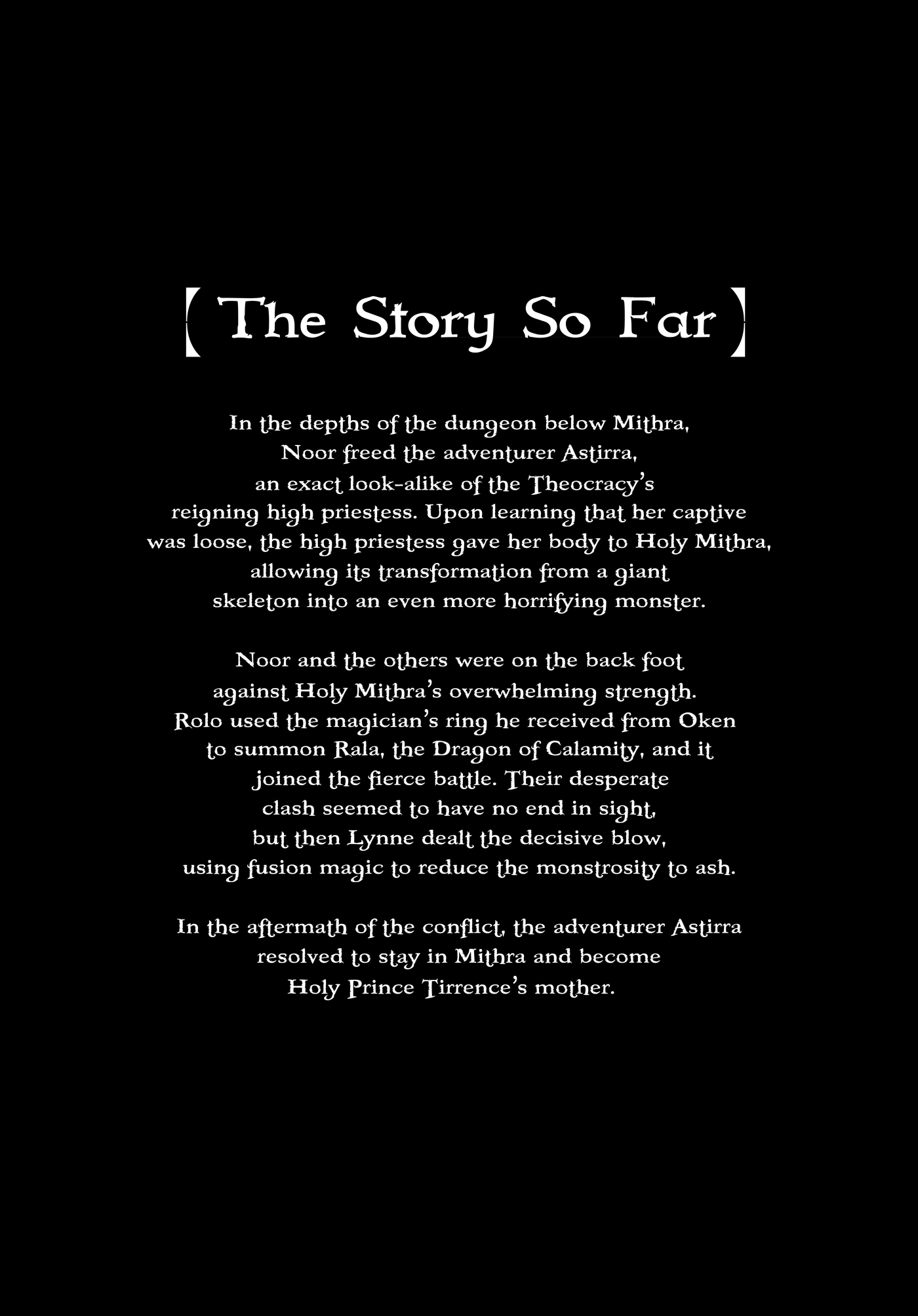The Story So Far - 04