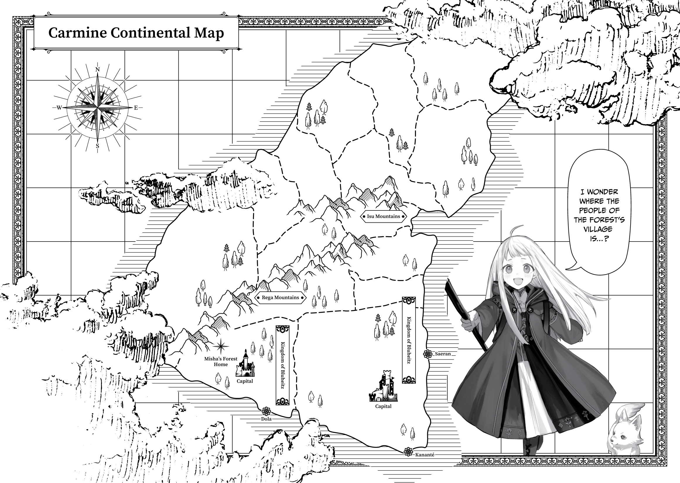 Carmine Continental Map - 04