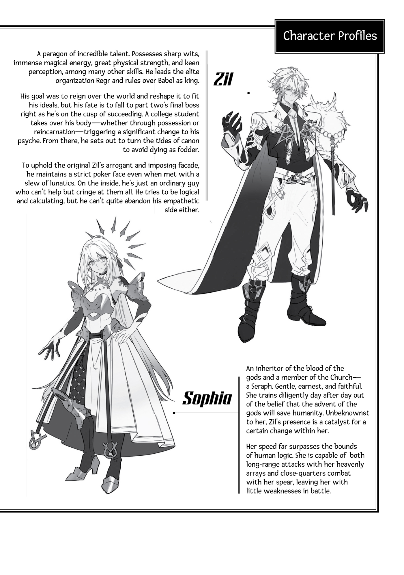 Character Profiles - 12