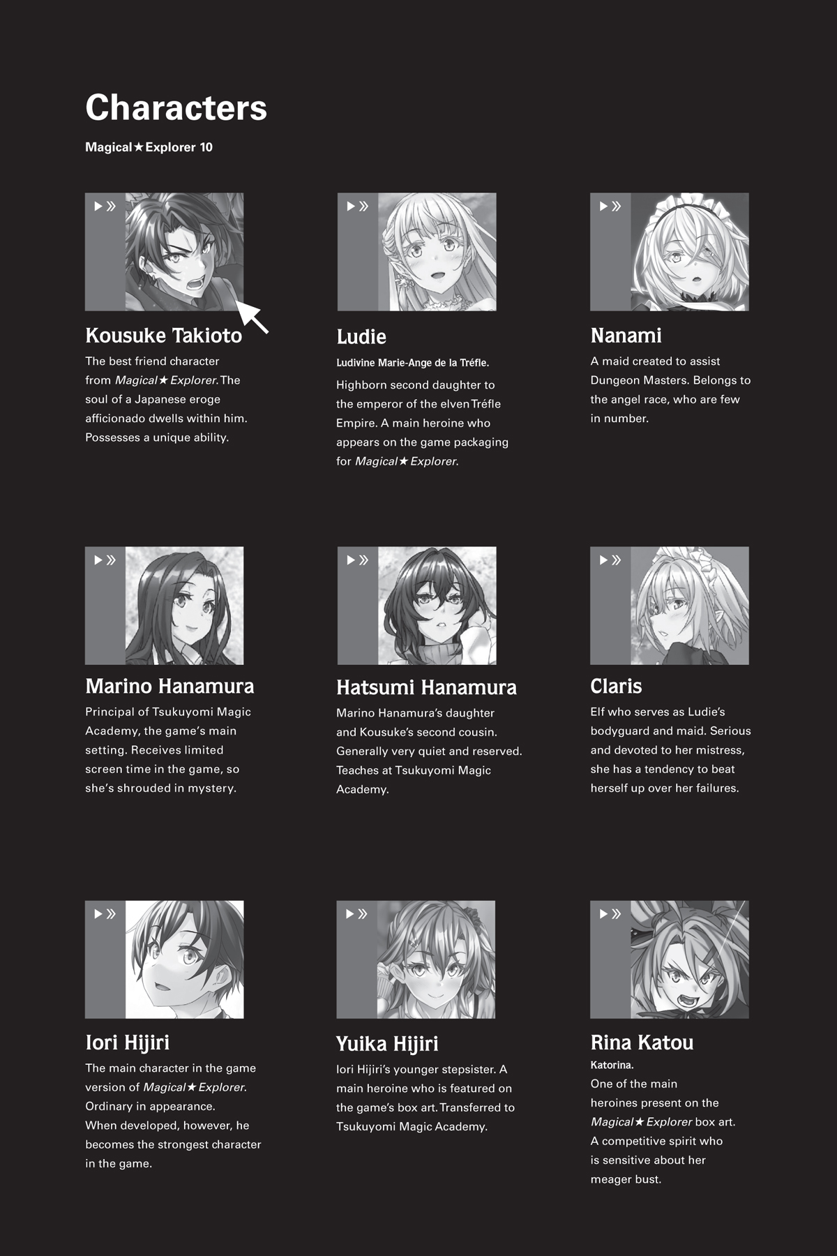 Characters - 11