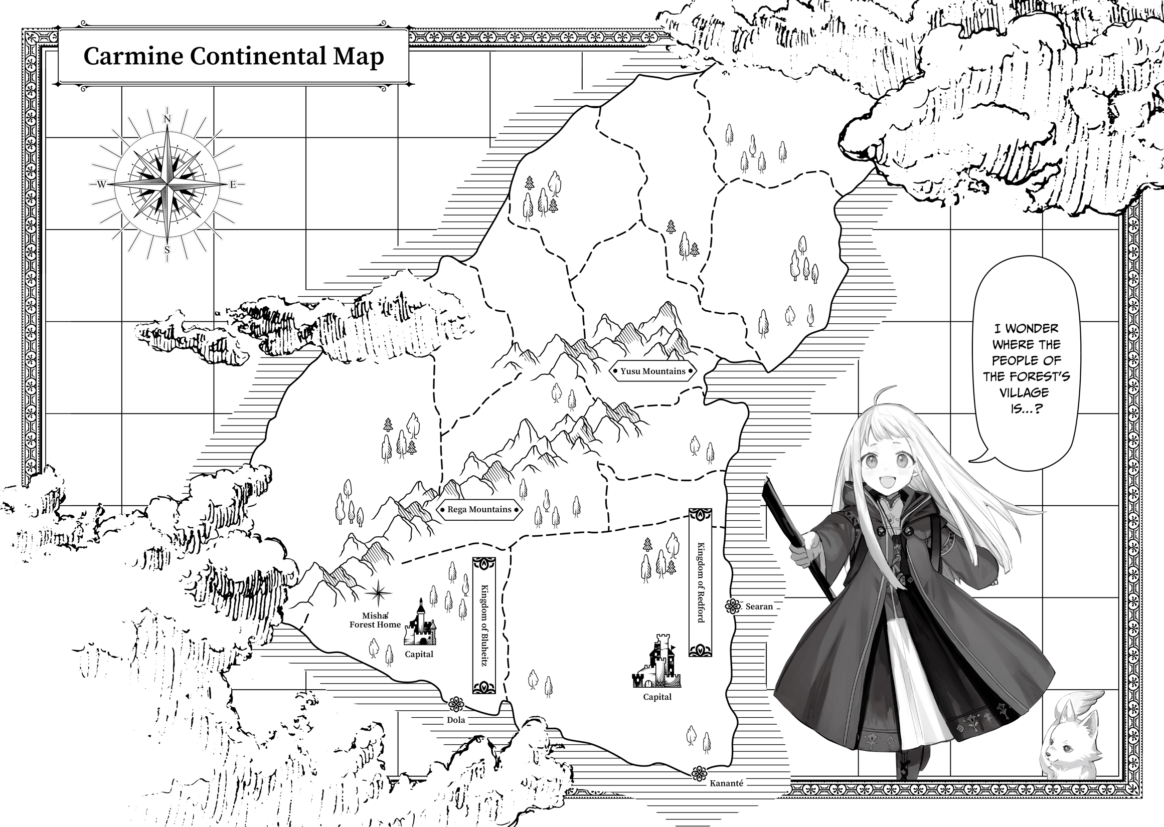 Carmine Continental Map - 11