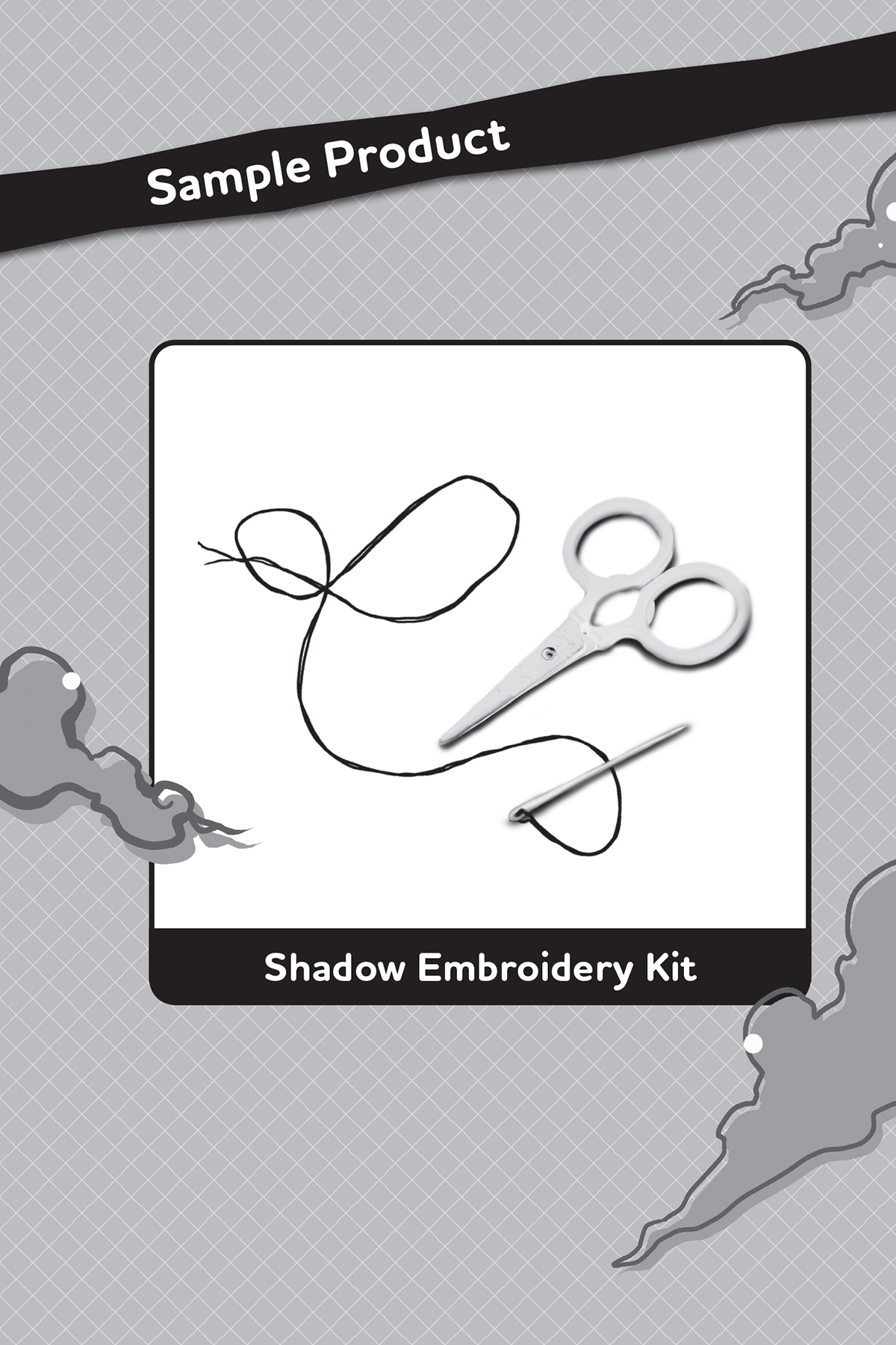 Sample Product: Shadow Embroidery Kit - 43