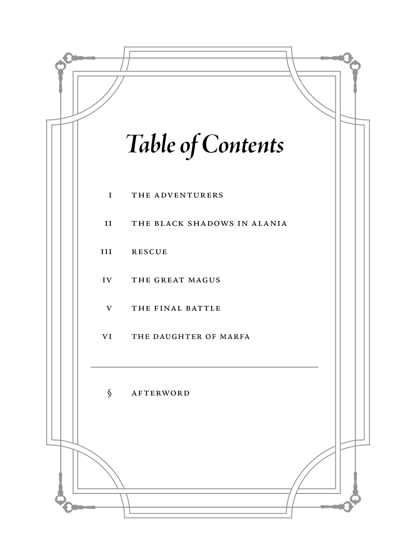 Chapter VI: The Daughter of Marfa - 14