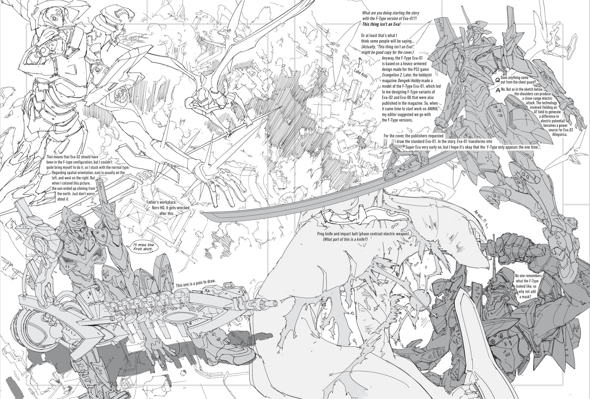 Omake: Concept Gallery - 47