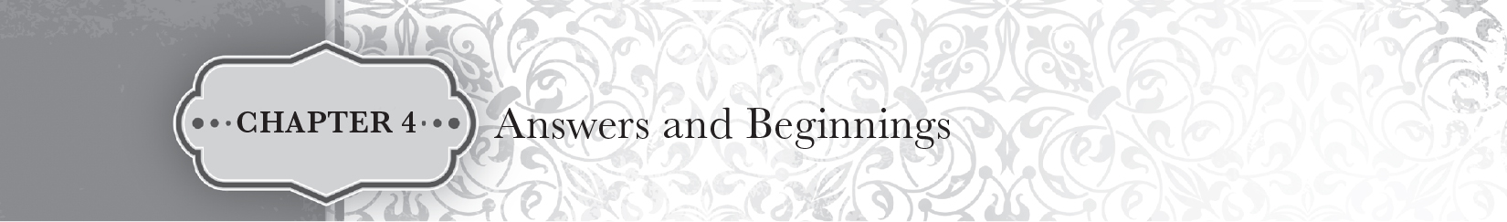 Chapter 4 — Answers and Beginnings - 39