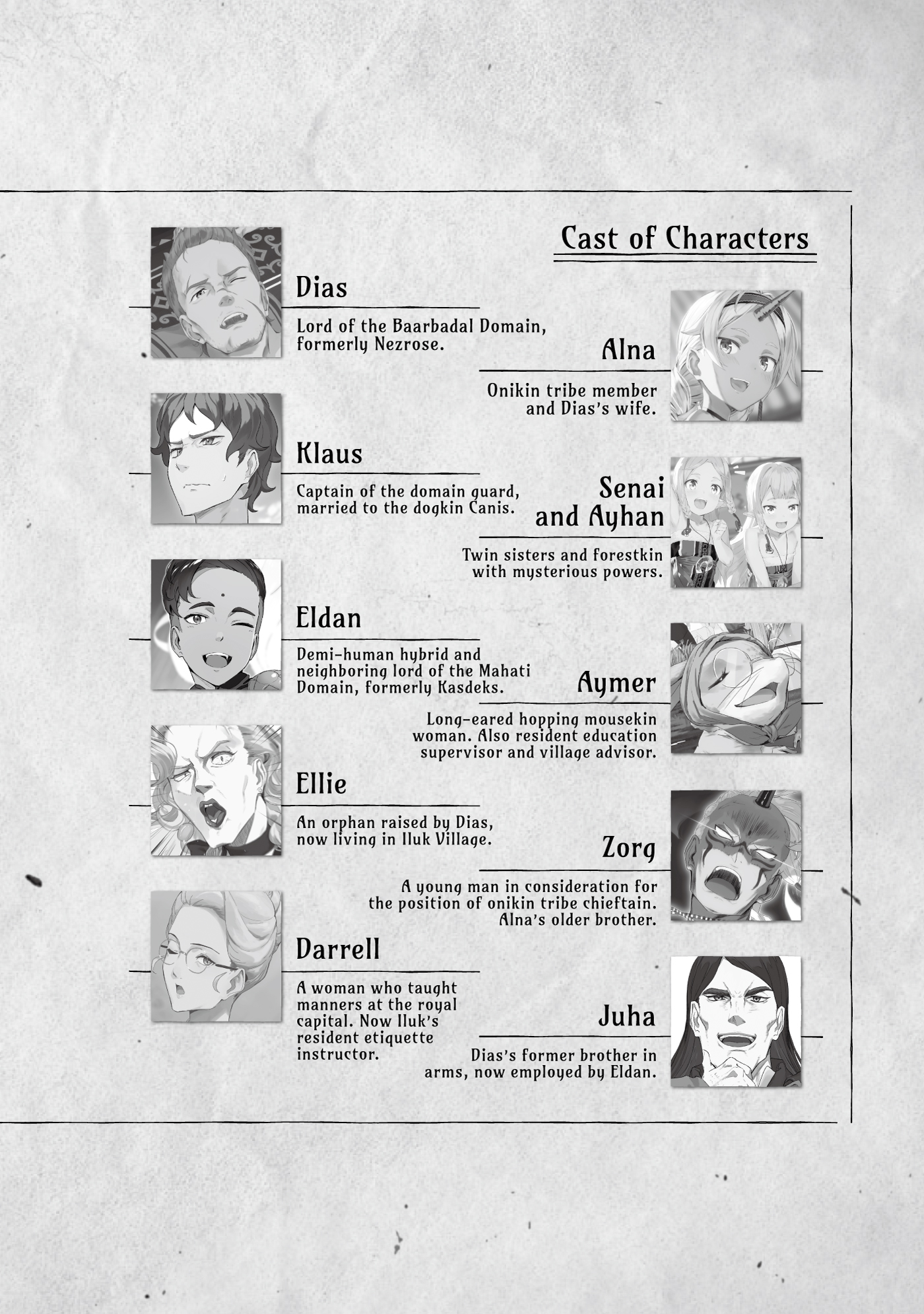 Cast of Characters - 10