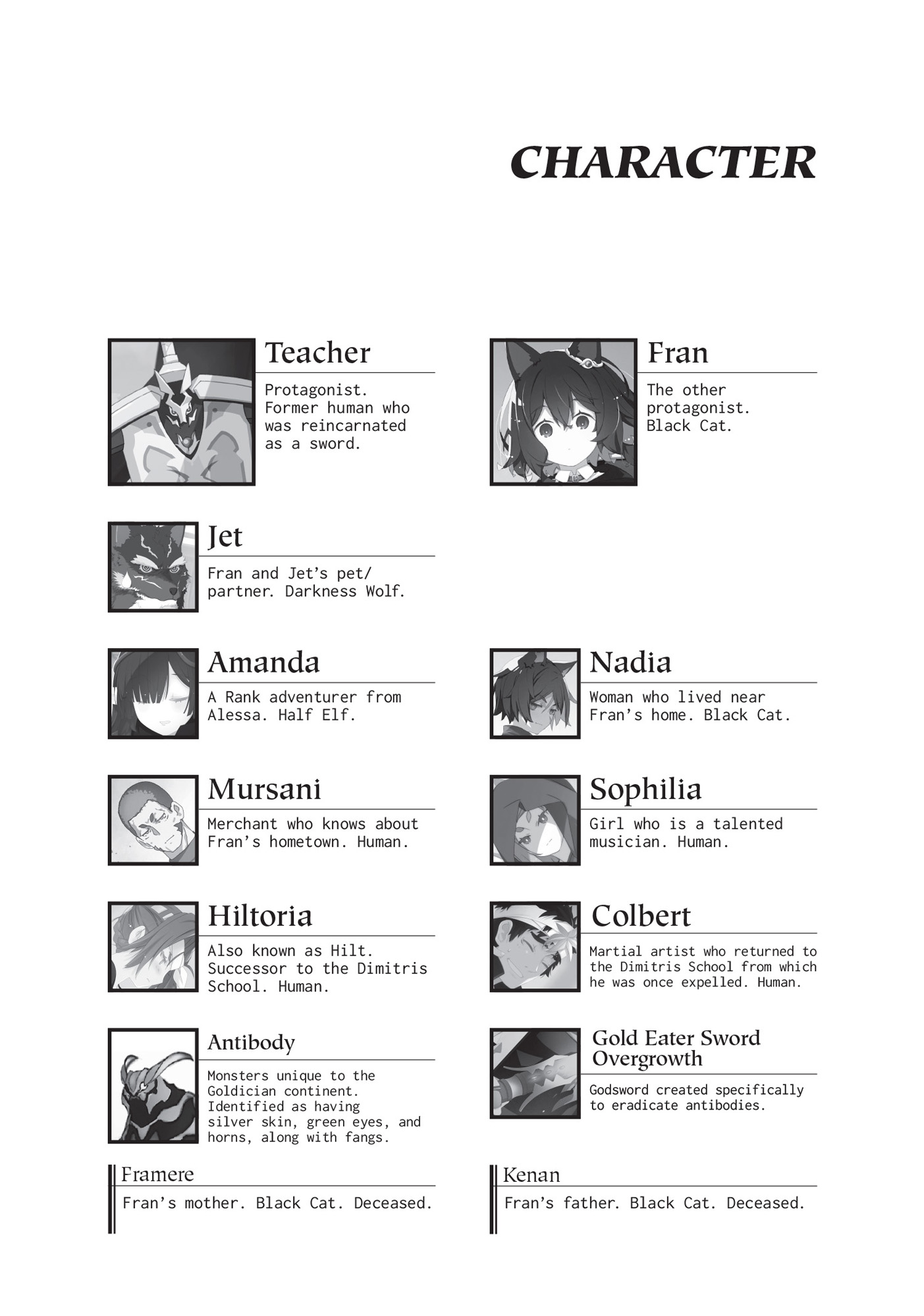 Characters - 06