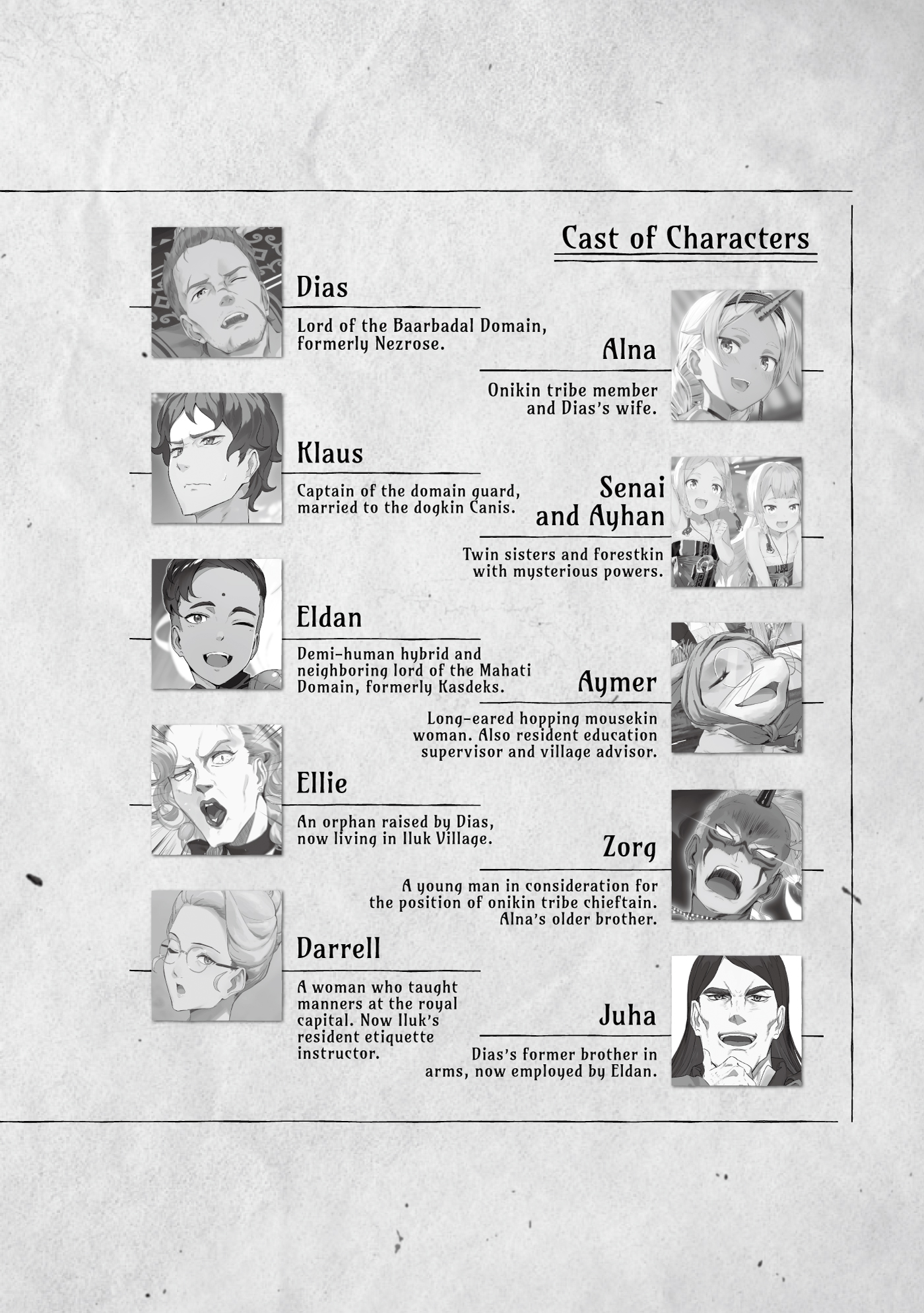 Cast of Characters - 10