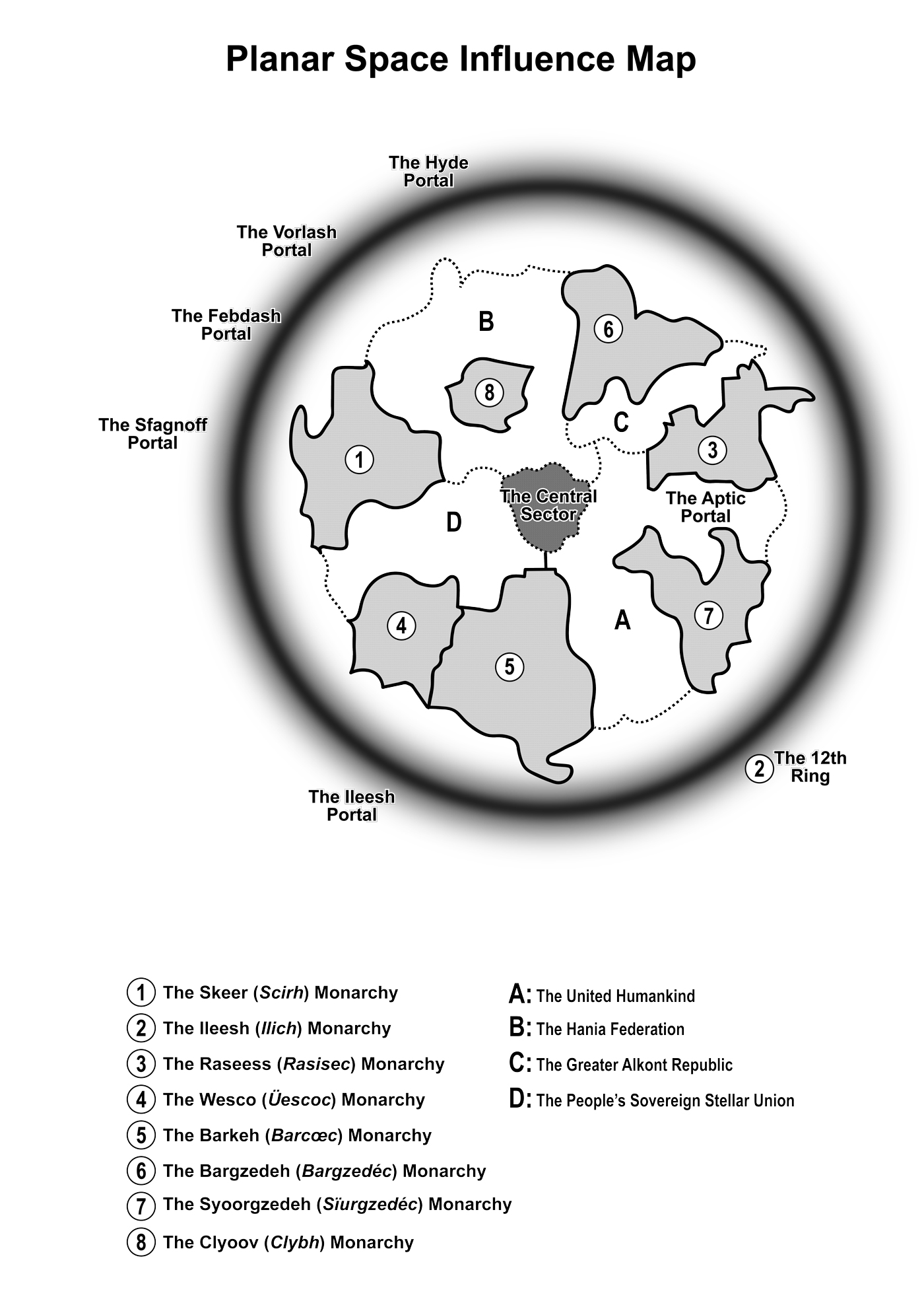 Appendix: Influence Map of Planar Space - 03